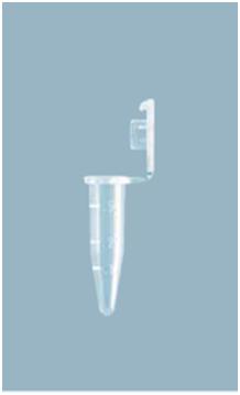 Микропробирки 0,5 мл, с градуировкой, полипропилен, с широкой петлей и замковым механизмом 