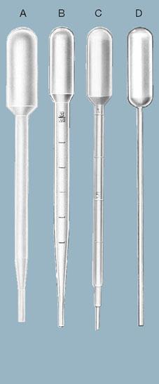 Пастеровские пипетки из полиэтилена низкой плотности