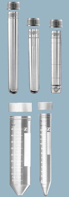 Cтерильные пробирки для культивирования клеток Прозрачный полистирол