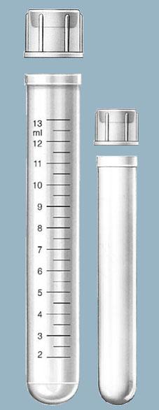 Пробирки с двух-позиционной вентилируемой крышкой