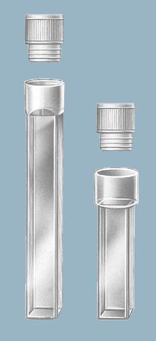 Кюветы 10 х 10 мм с круглой горловиной, оптическая длина пути - 10 мм