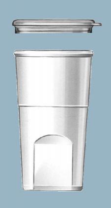 Стаканчики для образцов для счетчика Coulter в компактной упаковке с крышками