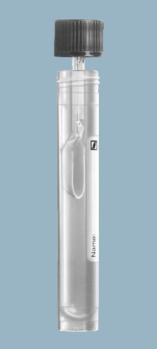 Пробирка с закручивающейся крышкой для взятия образца кала